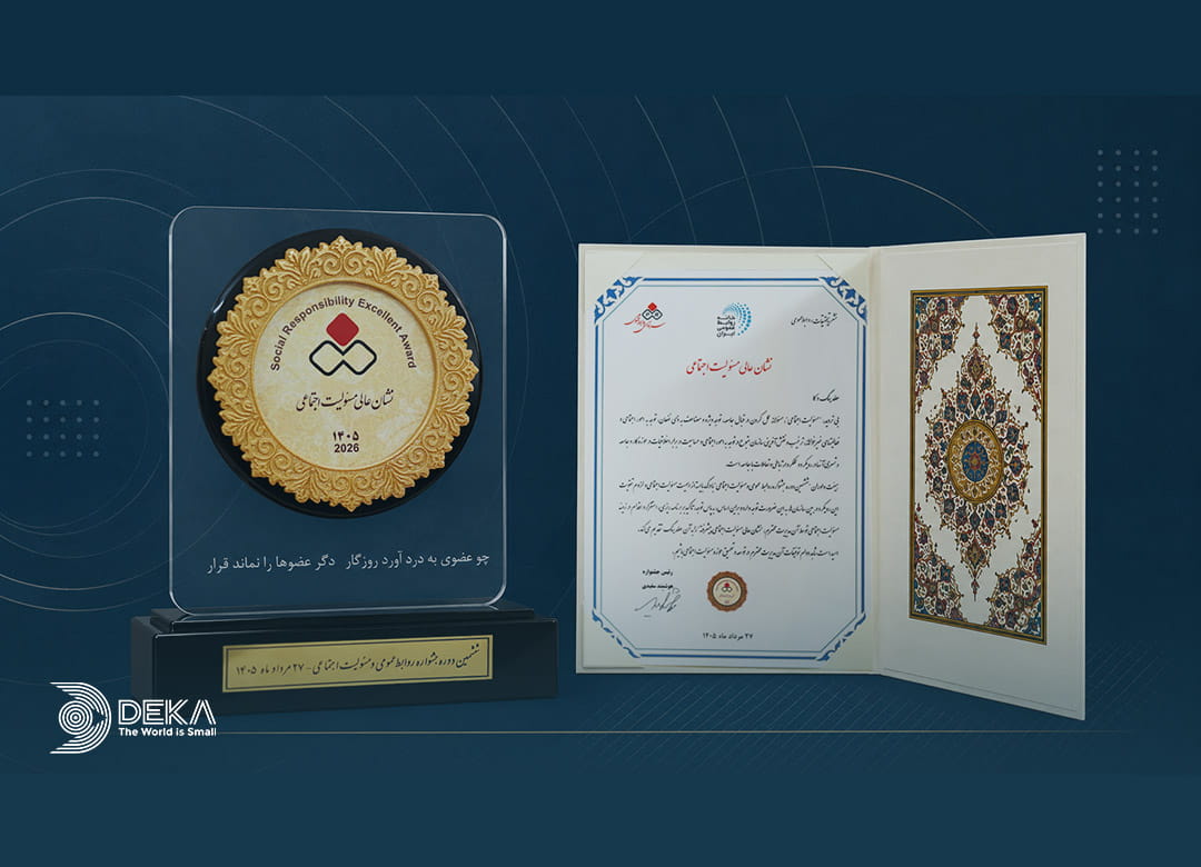 دریافت نشان عالی مسئولیت اجتماعی